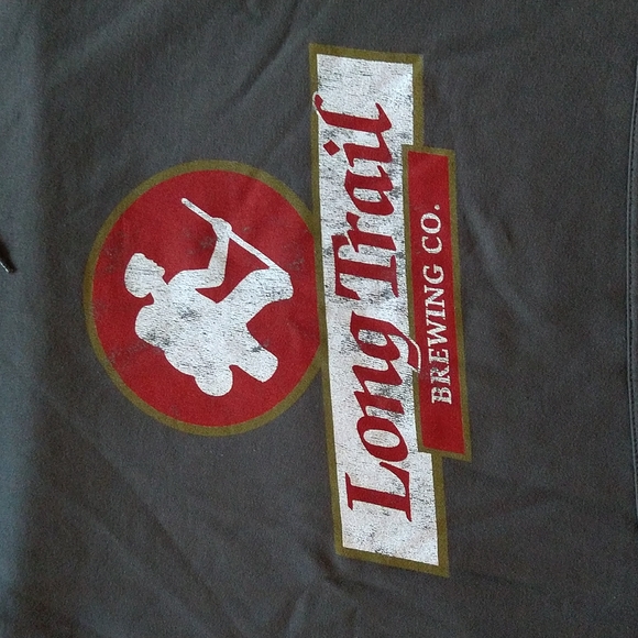 Vintage Hooded Sweatshirt LongTrail Brewery - Picture 2 of 7